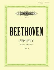 Beethoven, Ludwig van: Septett op.20 für Violine, Viola, Horn, Klarinette, Fagott, Violoncello und Kontraba, Stimmen 