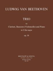 Beethoven, Ludwig van: Trio op.38 für Klarinette, Fagott und Klavier 