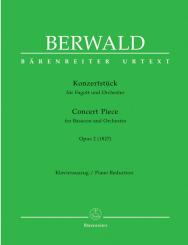 Berwald, Franz Adolf: Konzertstücke op.2 für Fagott und Orchester für Fagott und, Klavier 