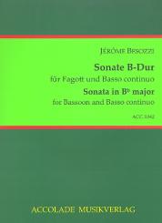 Besozzi, Jerôme: Sonate B-Dur für Fagott und Bc 
