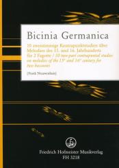 Bicinia Germanica für 2 Fagotte  