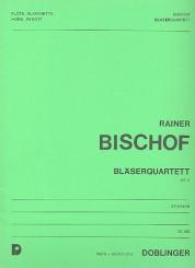 Bischof, Rainer: Bläserquartett op.5 für Flöte, Klarinette, Horn und Fagott, Stimmen 