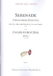 Bochsa,  Charles ( Père): Serenade op.31 für Flöte, Oboe (Klarinette), Horn und Fagott, Partitur und Stimmen 