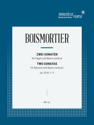Boismortier, Joseph Bodin de: 2 Sonaten op.50 für Fagott und Bc 