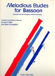 Bordogni, Giulio Marco: Melodious Etudes for bassoon  