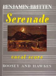 Britten, Benjamin: Serenade op.31 für Tenor, Horn und Streicher, Klavierauszug 