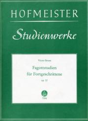Bruns, Victor: Fagottstudien für Fortgeschrittene op.32 für Fagott 