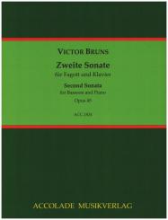 Bruns, Victor: Sonate Nr.2 op.45 für Fagott und Klavier 