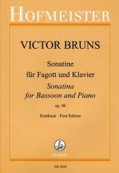 Bruns, Victor: Sonatine op.96 für Fagott und Klavier 