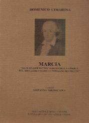 Cimarosa, Domenico: Marcia für 2 Oboen, 2 Klarinetten, 2 Hörner und 2 Fagotte, Partitur 