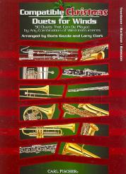 Compatible Christmas Duets for wind instruments, trombone (baritone/bassoon) score 