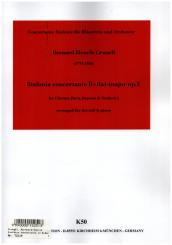 Crusell, Bernhard Henrik: Sinfonia concertante op.3 für Klarinette, Horn, Fagott und Orchester für Klarinette, Horn, Fagott und Klavier, Stimmen 