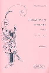 Danzi, Franz: Trio F-Dur op.24 für Violine, Waldhorn und Fagott, Studienpartitur 