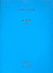 Darbellay, Jean-Luc: Vestiges für Fagott solo  