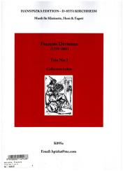 Devienne, Francois: Trio Nr.1 C-Dur  für Klarinette, Horn in F und Fagott, Partitur und Stimmen 