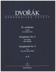 Dvorak, Antonin Leopold: Symphonie e-Moll Nr.9 op.95 für Orchester, Studienpartitur, Urtextausgabe 