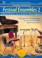 Festival Ensembles vol.2 for 3-x wind instruments (ensemble), bassoon/trombone/baritone BC score 