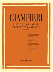 Giampieri, Alamiro: 16 studi giornalieri di perfezionamento per fagotto, 16 tägliche Übungen zur Vervollkommnung 