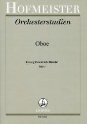 Händel, Georg Friedrich: Orchesterstudien Oboe Band 2 Oratorien 