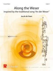 Haan, Jacob de: DH1175714-010 Along the Weser for concert band, score and parts 