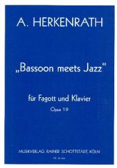 Herkenrath, Andreas: Bassoon meets Jazz op.19 für Fagott und Klavier 
