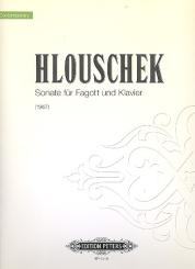Hlouschek, Theodor: Sonate für Fagott und Klavier 