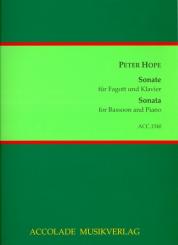 Hope, Peter: Sonate für Fagott und Klavier 