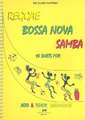 Jasinski, Richard: Reggae, Bossa Nova, Samba for 2 saxophones (AT) 