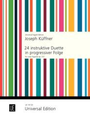 Küffner, Joseph: 24 instruktive Duette in progressiver Folge op.212 für 2 Fagotte, Spielpartitur 
