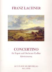 Lachner, Franz Paul: Concertino Es-Dur für Fagott und Orchester für Fagott und Klavier 