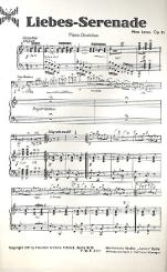 Lenz, Max: Liebesserenade op.86 für Fagott und Klavier 