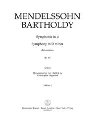 Mendelssohn-Bartholdy, Felix: Sinfonie d-Moll Nr.5 op.107 für Orchester, Violine 1 