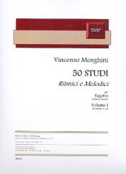 Menghini, Vincenzo: 50 Studies vol.1 for bassoon 