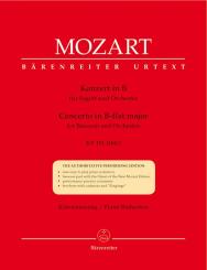 Mozart, Wolfgang Amadeus: Konzert B-Dur KV191 für Fagott und Orchester, für Fagott und Klavier 