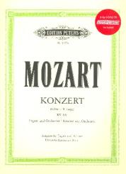 Mozart, Wolfgang Amadeus: Konzert B-Dur KV191(+CD) für Fagott und Orchester, Klavierauszug mit Solostimme 