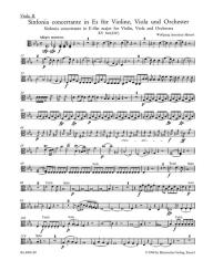 Mozart, Wolfgang Amadeus: Sinfonia concertante Es-Dur KV364 für Violine, Viola und Orchester, Viola 2 