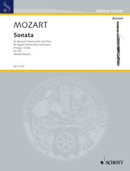Mozart, Wolfgang Amadeus: Sonata KV 292 für Fagott (Violoncello) und Klavier 