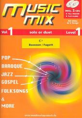 Music Mix vol.1 (+2 CD's) für Fagott 