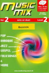 Music Mix vol.2 (+2 CD's) für Fagott 