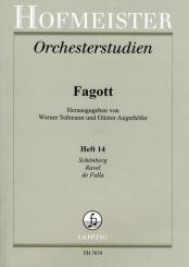 Orchesterstudien Fagott Band 14  