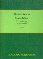 Peter, Martin: Sonata baltica für 2 Fagotte, 2 Spielpartituren 
