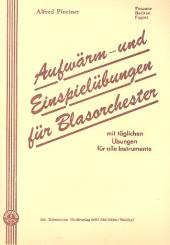 Pfortner, Alfred: Aufwärm- und Einspielübungen für Blasorchester Posaune/, Bariton/Fagott 