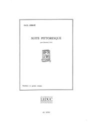 Pierné, Paul: Suite pittoresque pour flute, hautbois, clarinette, basson et cor, partition et parties 