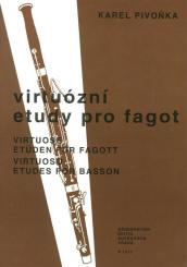 Pivonka, Karel: Virtuose Etüden für Fagott 