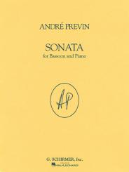Previn, André: Sonata for bassoon and piano  
