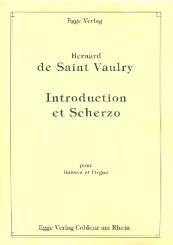 Saint Vaulry, Bernard de: Introduction et Scherzo pour basson et orgue 