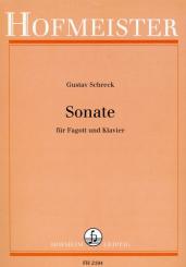 Schreck, Gustav: Sonate für Fagott und Klavier 