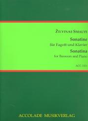 Smalys, Zilvinas: Sonatine für Fagott und Klavier 