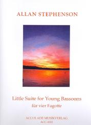 Stephenson, Allan: Little Suite for young Bassoons für 4 Fagotte, Partitur und Stimmen 