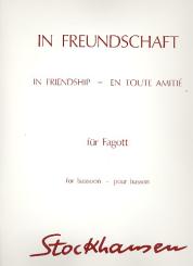 Stockhausen, Karlheinz: In Freundschaft op.46 3/4 für Fagott 